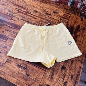 Victoria's Secret Pale Yellow Athletic Shorts